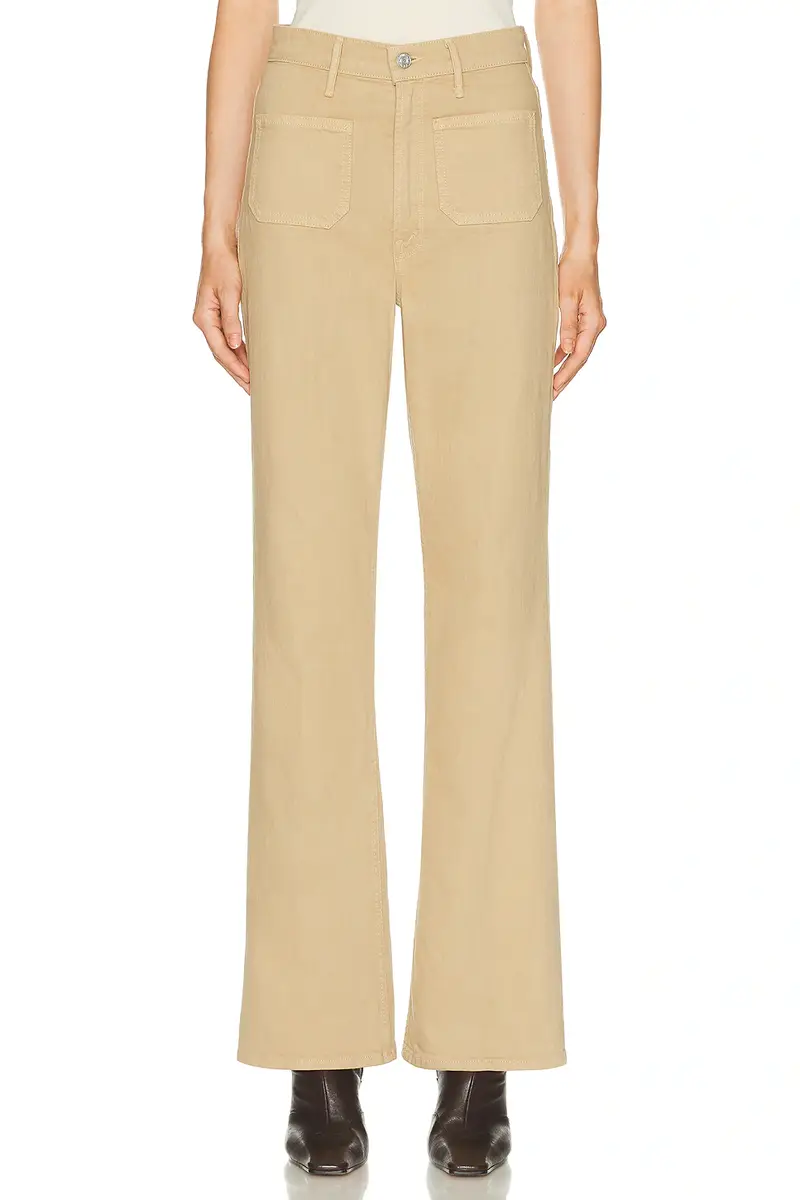 Mother High Waisted Patch Pocket Bookie Sneak Jeans | Thumbnail 3 Mother High Waisted Patch Pocket Bookie Sneak Jeans | Thumbnail 3