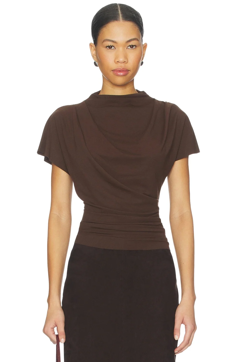 Line & Dot Lior Draped Top