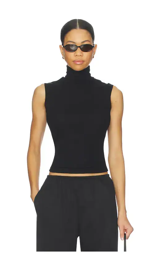 Lauren Sleeveless Turtleneck