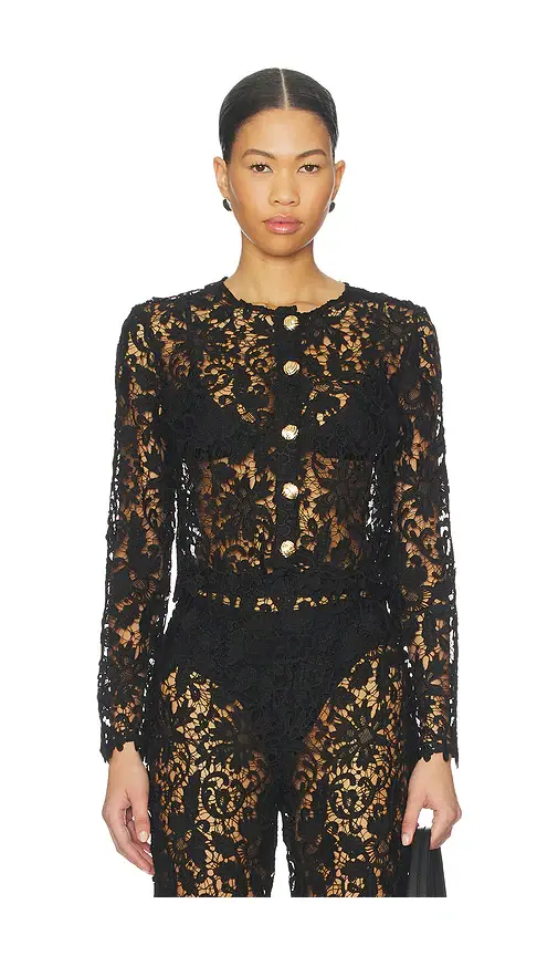 La Porte Coco Lace Cardigan | Image 1 La Porte Coco Lace Cardigan | Image 1