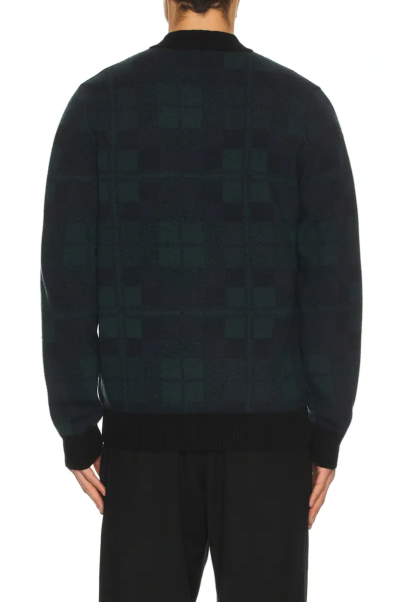 Fred Perry Black Watch Tartan Jumper | Thumbnail 4