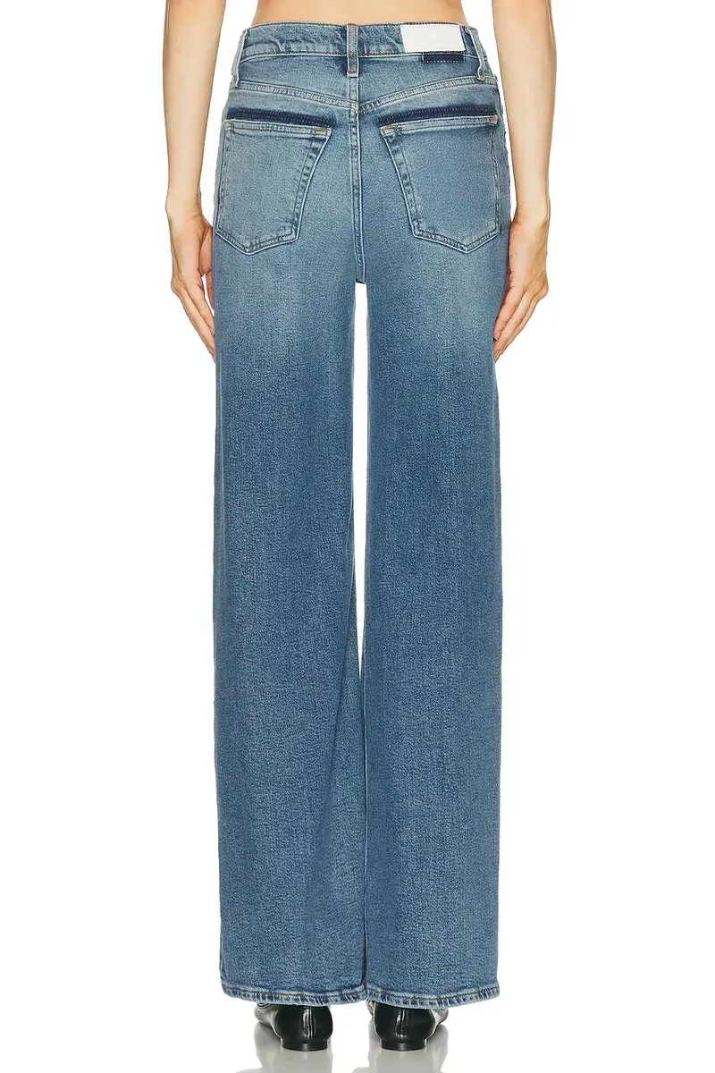 RE/DONE High Rise Wide Leg Jeans | Thumbnail 6 RE/DONE High Rise Wide Leg Jeans | Thumbnail 6