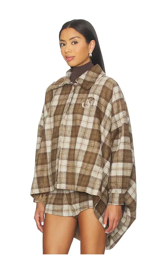 Understated Leather Plaid Western Cape | Thumbnail 2 Understated Leather Plaid Western Cape | Thumbnail 2