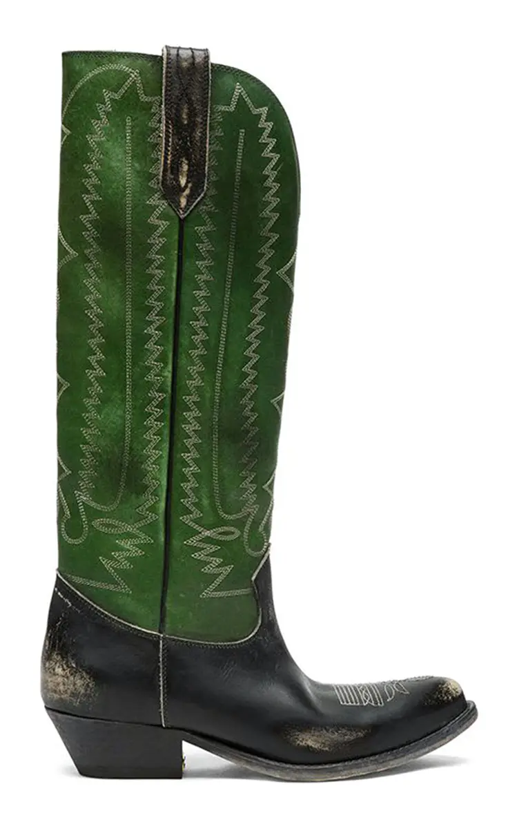 Golden Goose Wish Star 45mm Leather Boots | Thumbnail 7 Golden Goose Wish Star 45mm Leather Boots | Thumbnail 7