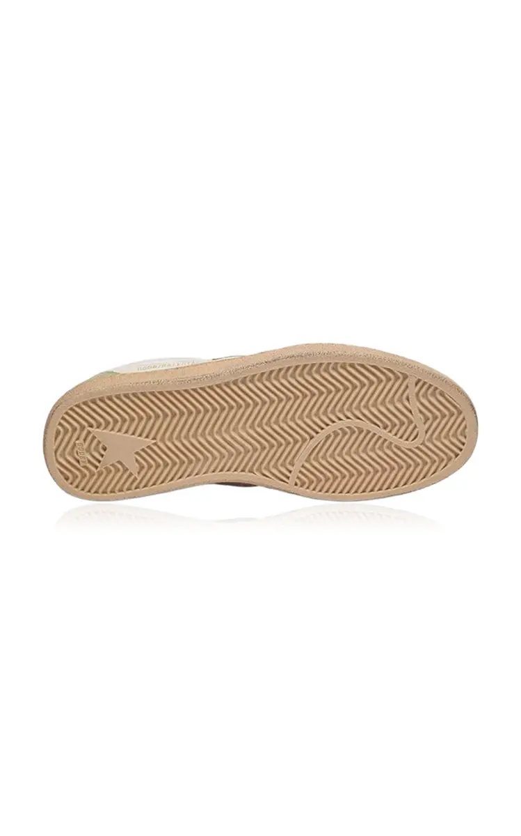 Golden Goose Ball Star Leather-Trimmed Sneakers | Thumbnail 5 Golden Goose Ball Star Leather-Trimmed Sneakers | Thumbnail 5
