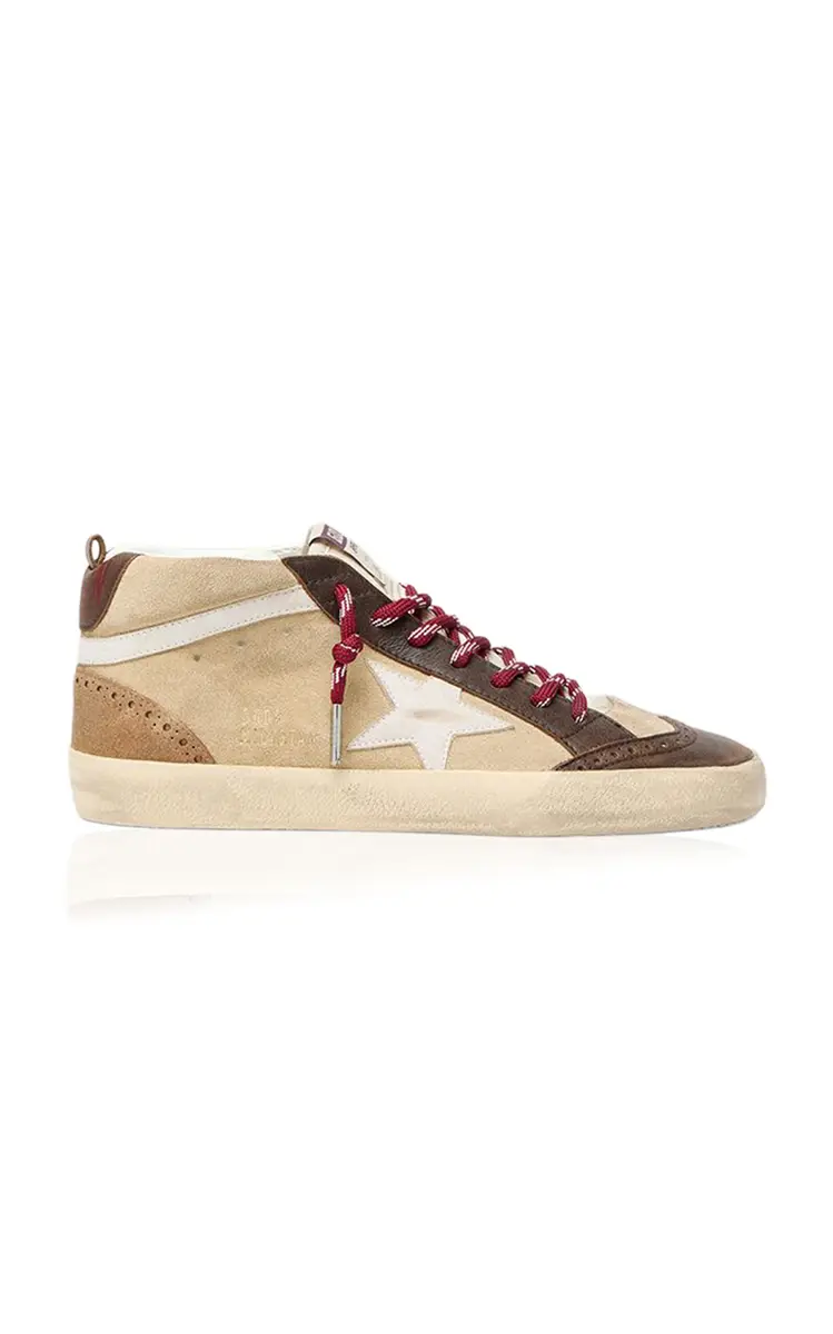 Golden Goose Mid Star Suede Sneakers | Thumbnail 7