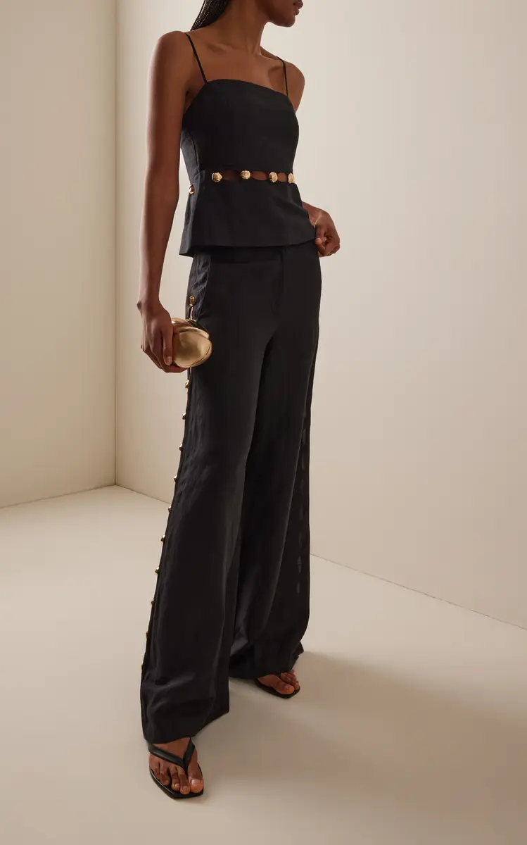 Simkhai Cayman Wide Leg Pants | Thumbnail 2