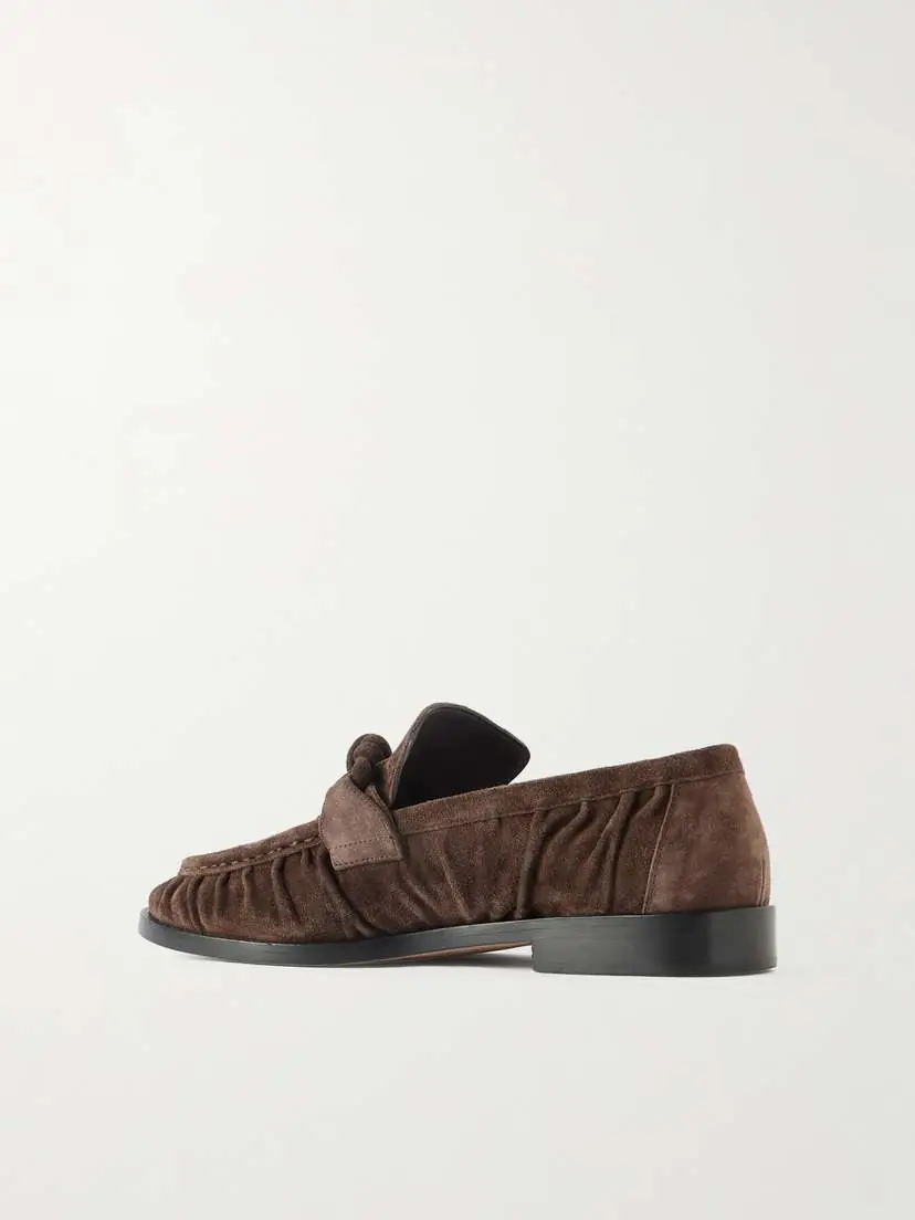 Bottega Veneta Astaire Knotted Suede Loafers | Thumbnail 3 Bottega Veneta Astaire Knotted Suede Loafers | Thumbnail 3