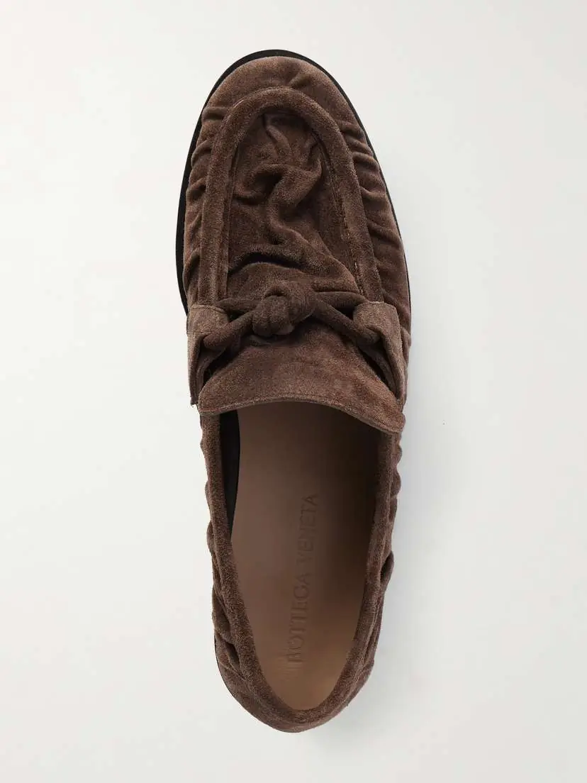 Bottega Veneta Astaire Knotted Suede Loafers | Thumbnail 5 Bottega Veneta Astaire Knotted Suede Loafers | Thumbnail 5