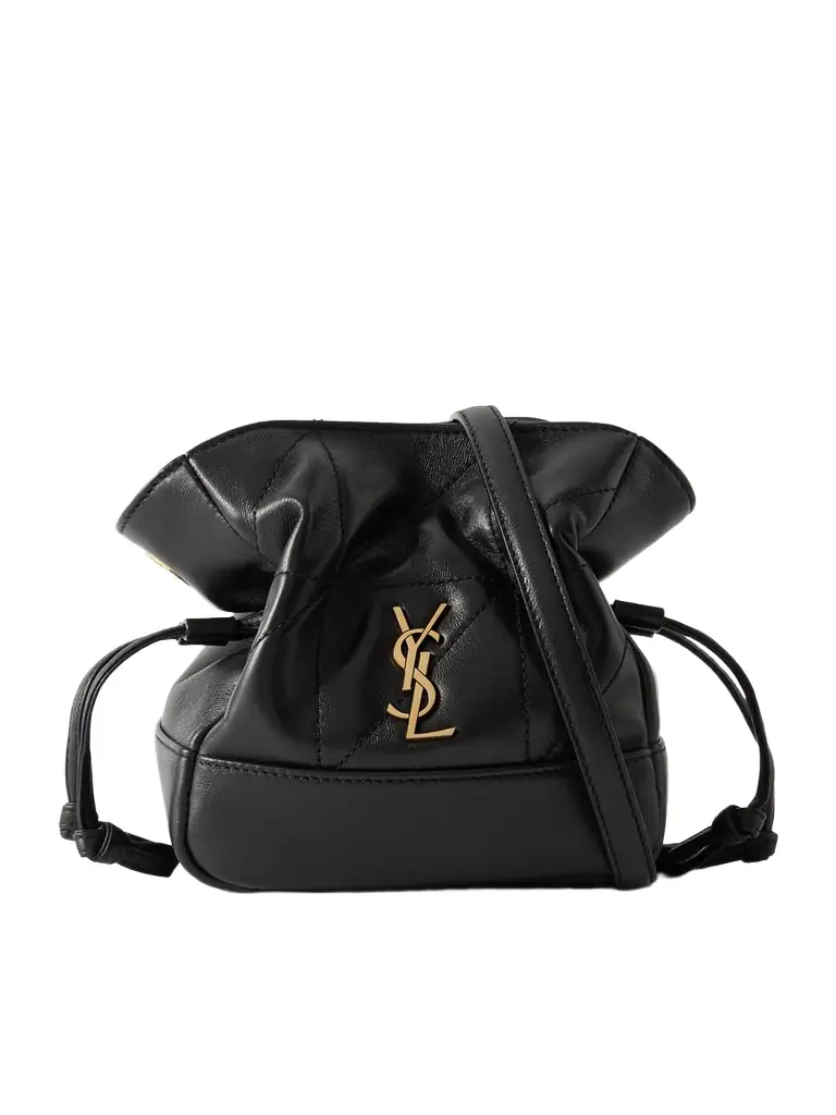 Saint Laurent Jamie Miniquilted Leather Shoulder Bag | Image 1 Saint Laurent Jamie Miniquilted Leather Shoulder Bag | Image 1
