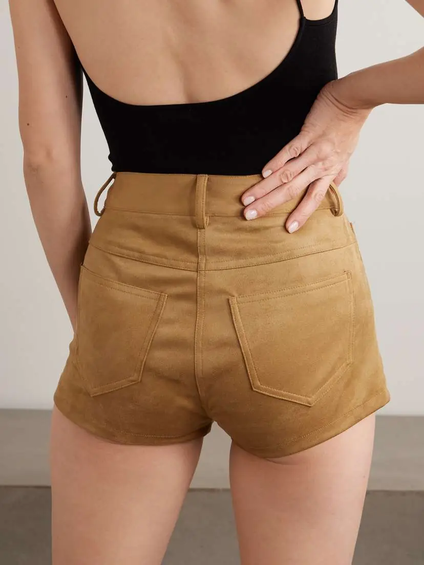 Norma Kamali Brushed Shorts | Thumbnail 3