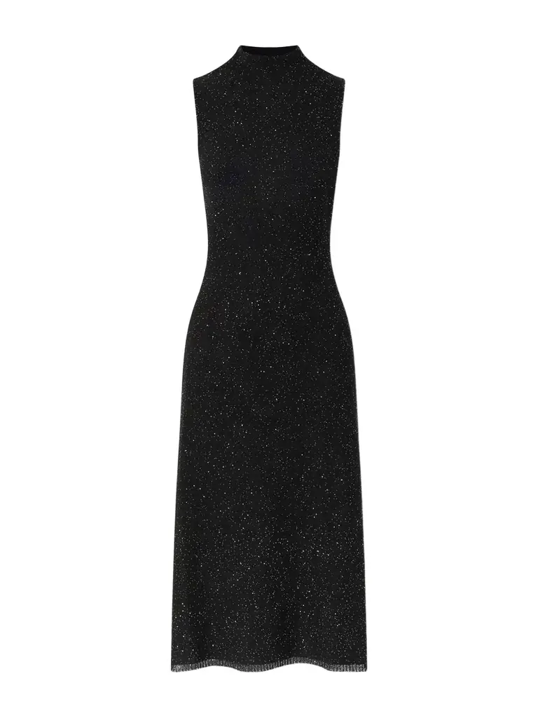 Marian Knitted Halterneck Midi Dress Marian Knitted Halterneck Midi Dress