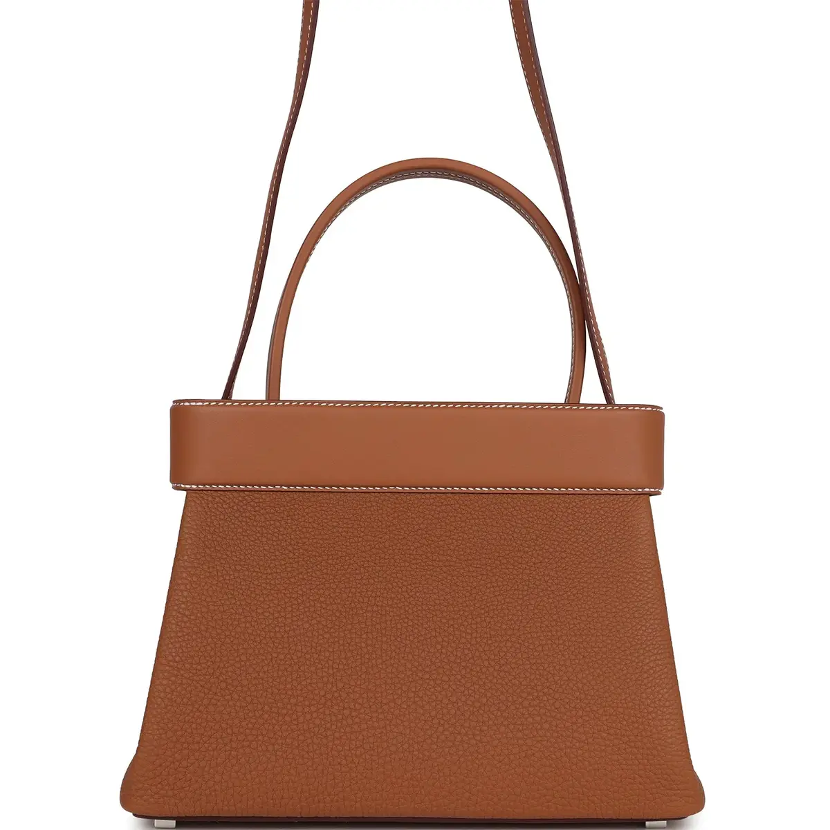 HERMÈS Hermes Medor Bag Gold Togo and Swift Palladium Hardware | Thumbnail 4 HERMÈS Hermes Medor Bag Gold Togo and Swift Palladium Hardware | Thumbnail 4