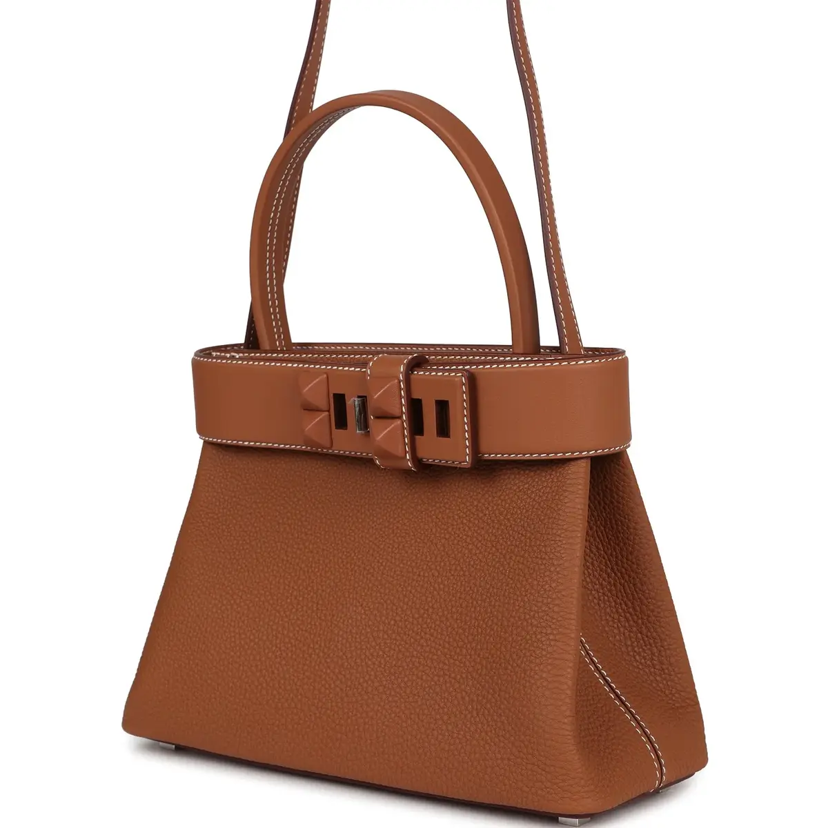 HERMÈS Hermes Medor Bag Gold Togo and Swift Palladium Hardware | Thumbnail 5 HERMÈS Hermes Medor Bag Gold Togo and Swift Palladium Hardware | Thumbnail 5