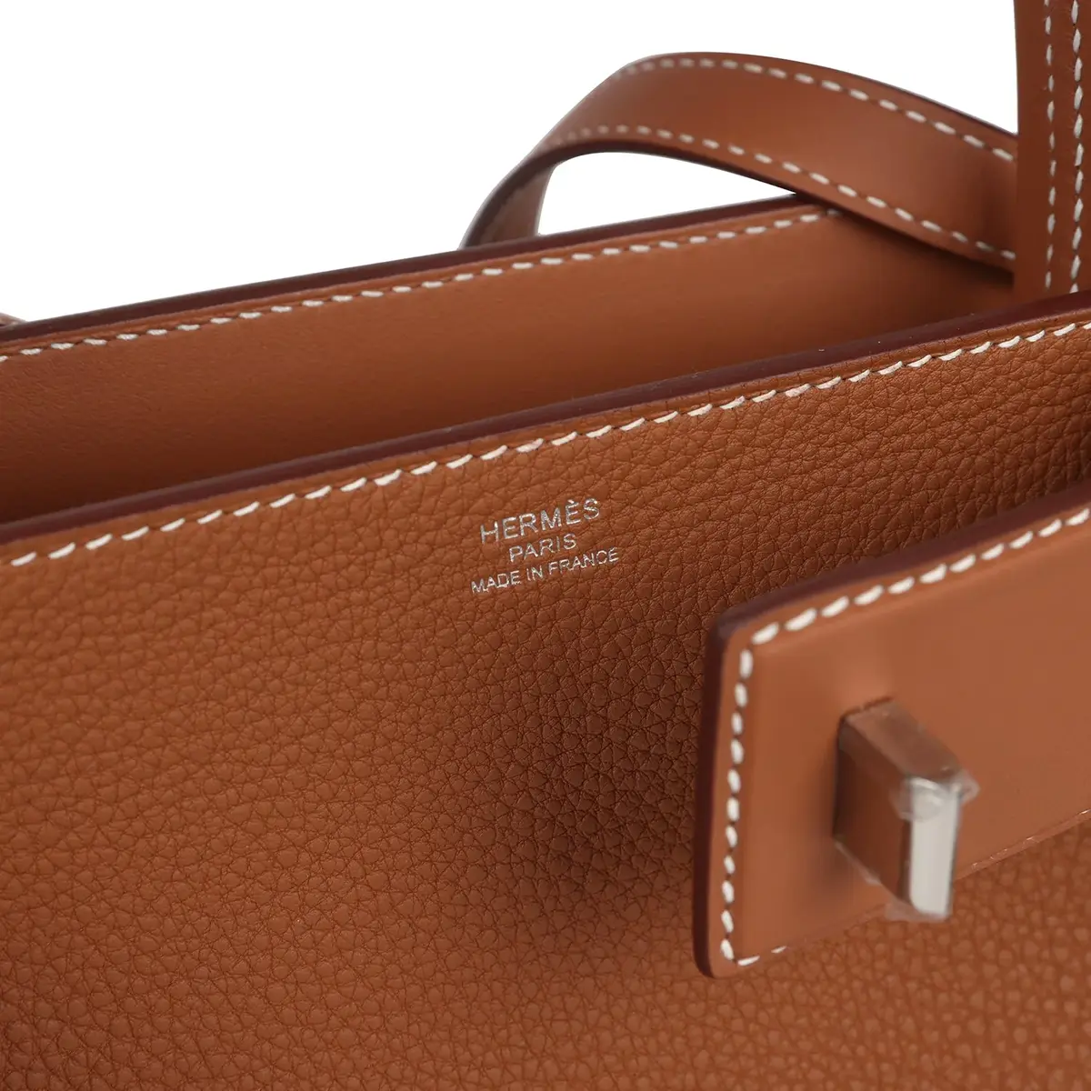 HERMÈS Hermes Medor Bag Gold Togo and Swift Palladium Hardware | Thumbnail 8 HERMÈS Hermes Medor Bag Gold Togo and Swift Palladium Hardware | Thumbnail 8