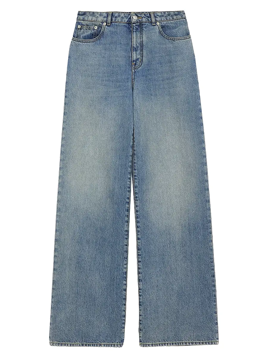 Alexander McQueen Women's Wide-Leg Jeans