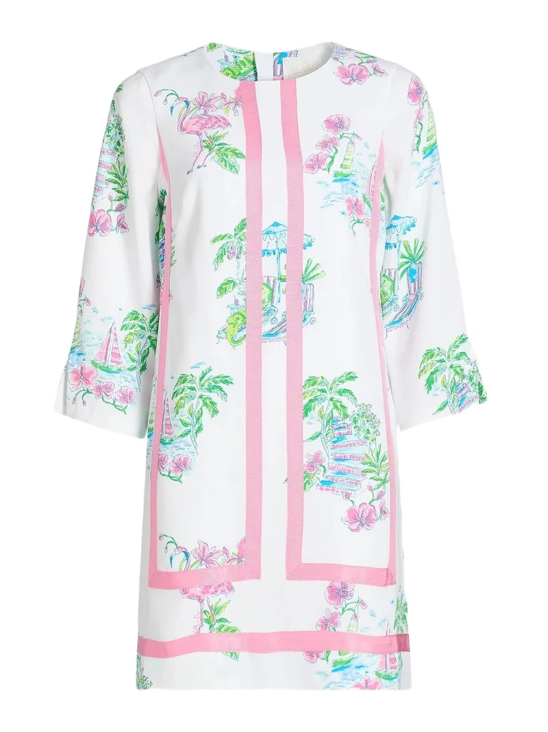 Women's Margaux Floral Straight Shirtdress Women's Margaux Floral Straight Shirtdress