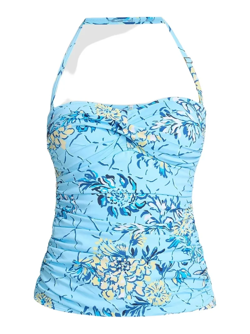 Lilly Pulitzer Women's Flamenco Bellevue Breakers Beach Tankini Top