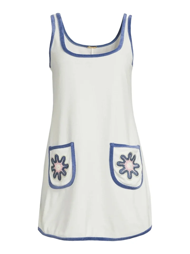 Women's Peony Terry Minidress