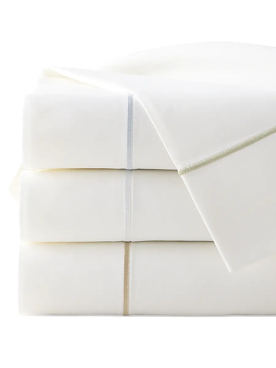 Sferra Marcus 2-Piece Cotton King Pillowcase Set