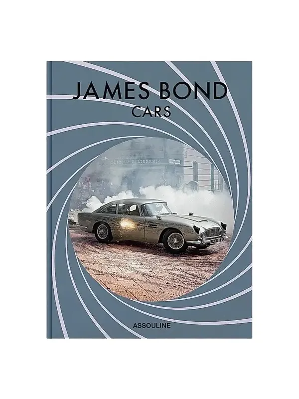 ASSOULINE ''James Bond Cars'' Hardcover Book