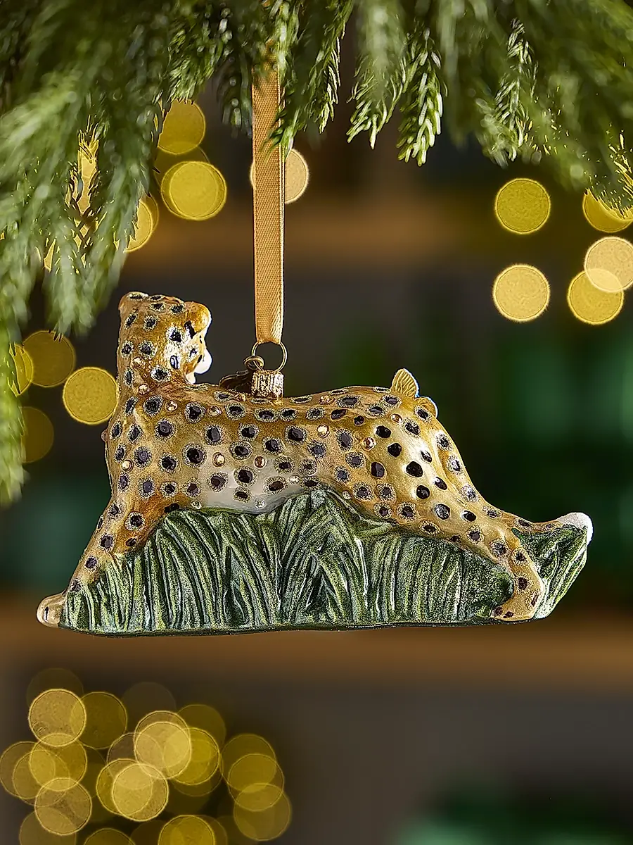 Jay Strongwater Spotted Majesty Christmas Ornament | Thumbnail 2 Jay Strongwater Spotted Majesty Christmas Ornament | Thumbnail 2