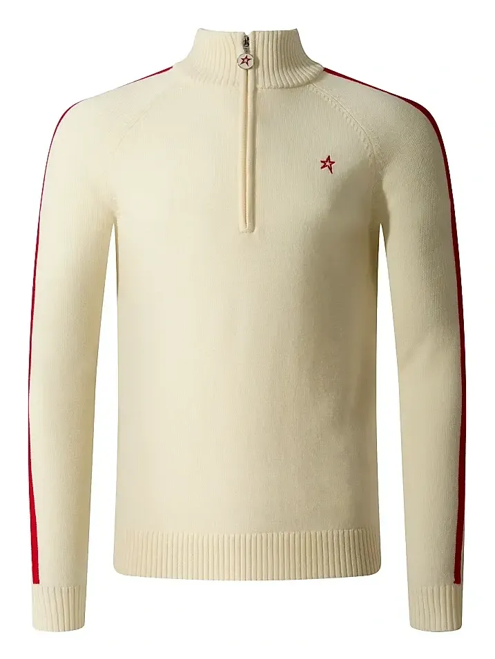 Perfect Moment Men's La Tour Quarter-Zip Sweater