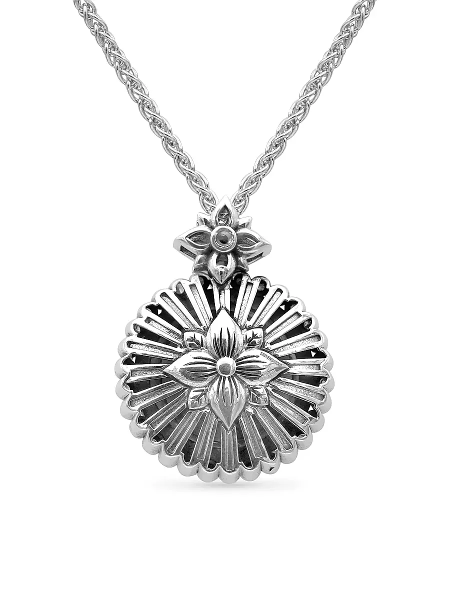 Stephen Dweck Women's Pearlicious Sterling Silver, 18K Yellow Gold & Multi-Gemstone Pendant Necklace - Silver | Thumbnail 3