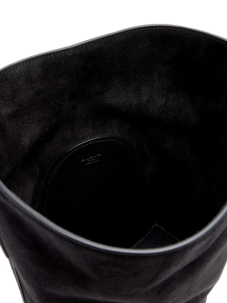 Alaïa Women's Hip Suede Bucket Bag - Noir | Thumbnail 3 Alaïa Women's Hip Suede Bucket Bag - Noir | Thumbnail 3