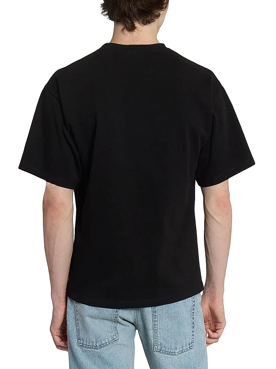 Saint Laurent Men's Cassandre Oversized T-Shirt | Thumbnail 5 Saint Laurent Men's Cassandre Oversized T-Shirt | Thumbnail 5