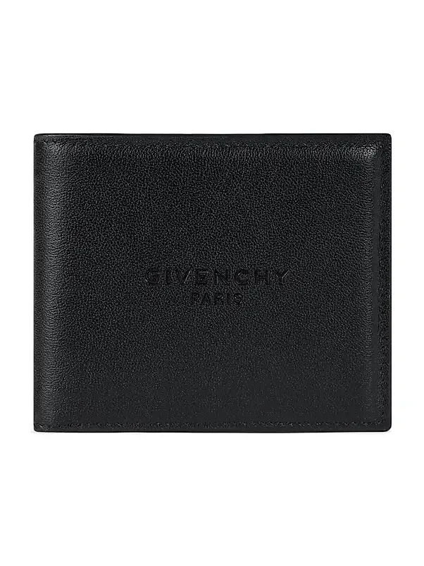 Givenchy Men's Antigona Stamped Wallet in Leather - Black