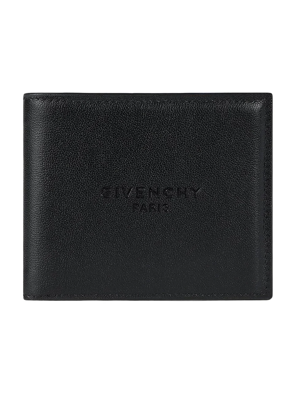 Men's Antigona Stamped Wallet in Leather - Black Men's Antigona Stamped Wallet in Leather - Black