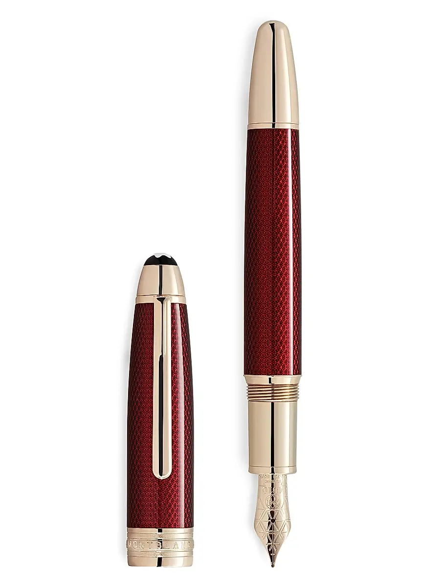 Montblanc Meisterstück Solitaire Golden Hour LeGrand 18K-Gold-Plated Fountain Pen | Thumbnail 3 Montblanc Meisterstück Solitaire Golden Hour LeGrand 18K-Gold-Plated Fountain Pen | Thumbnail 3