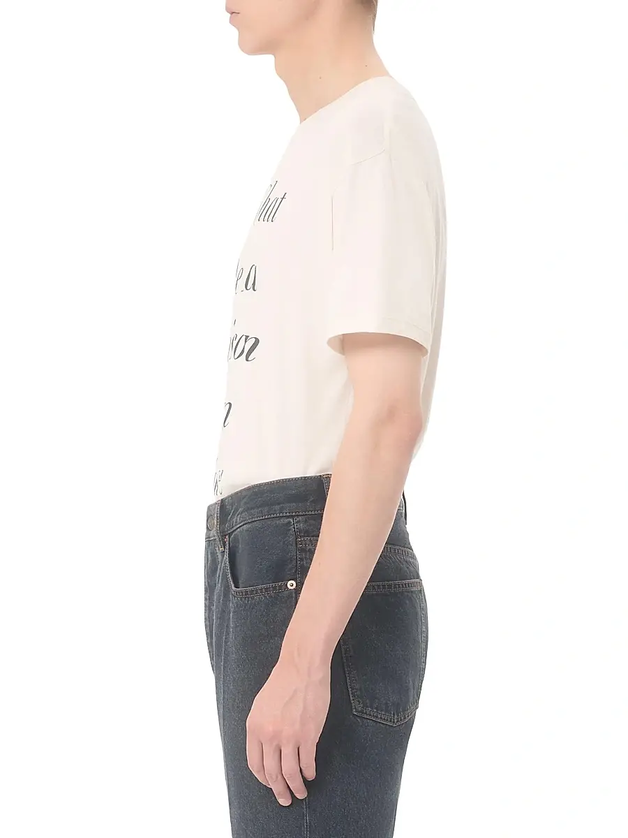 Valentino Men's Cotton T-Shirt with Print | Thumbnail 3 Valentino Men's Cotton T-Shirt with Print | Thumbnail 3