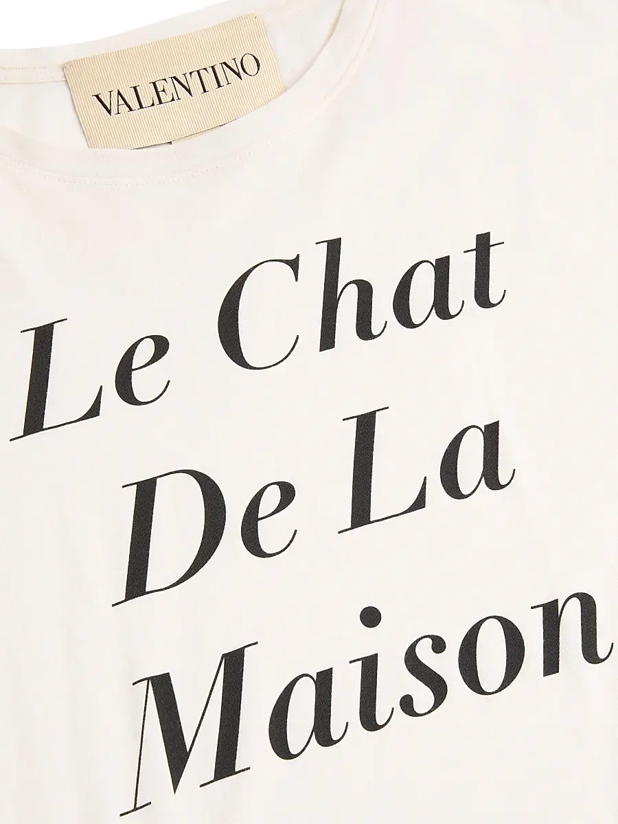 Valentino Men's Cotton T-Shirt with Print | Thumbnail 6 Valentino Men's Cotton T-Shirt with Print | Thumbnail 6