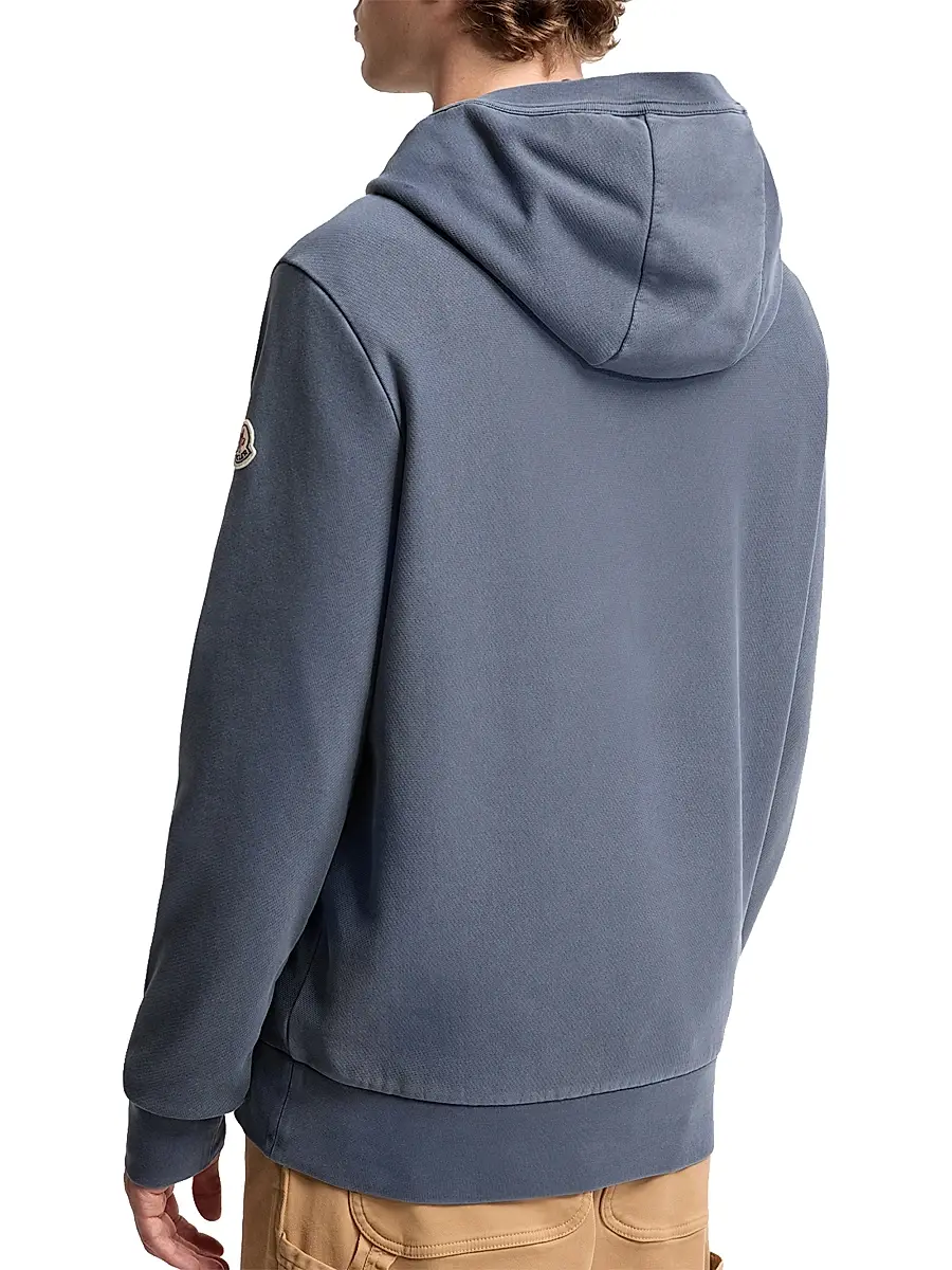 Moncler Men's Hoodie in Cotton | Thumbnail 3