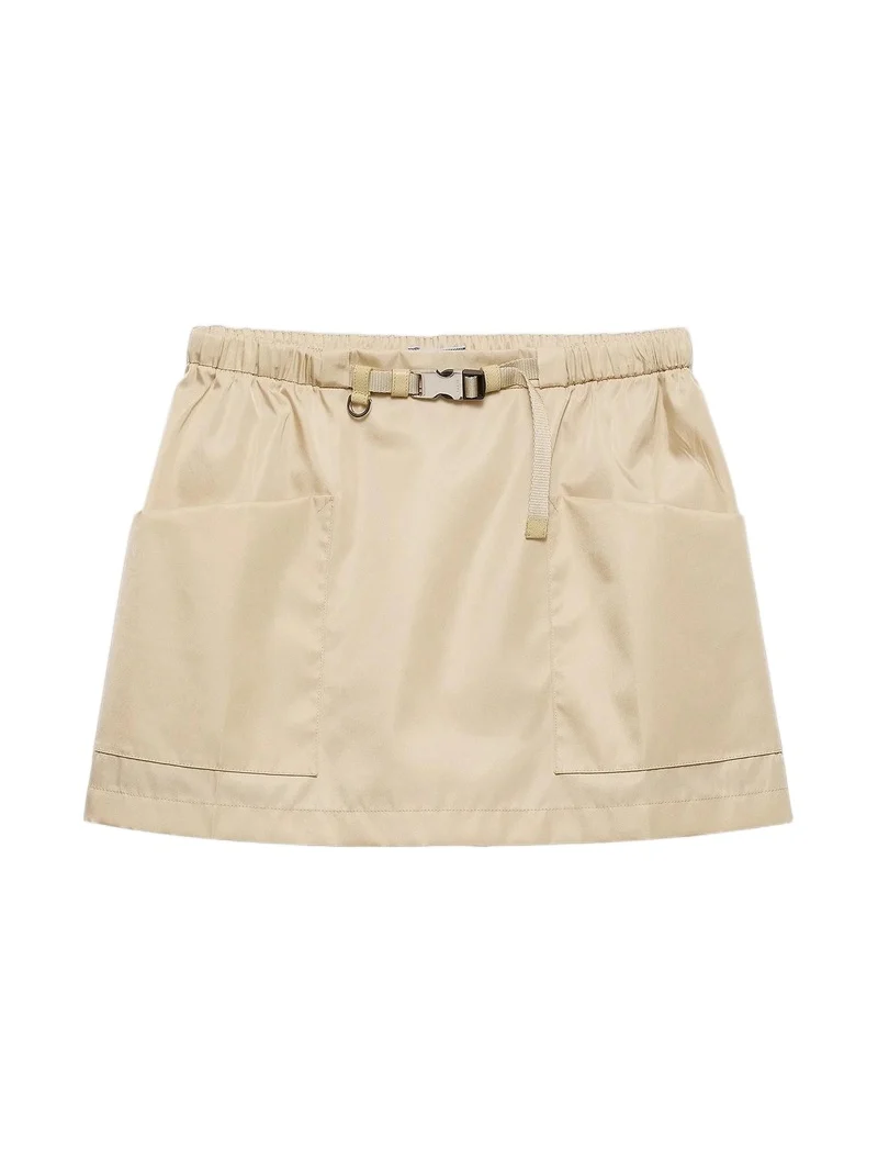 Prada Women's Re-Nylon Mini Skirt