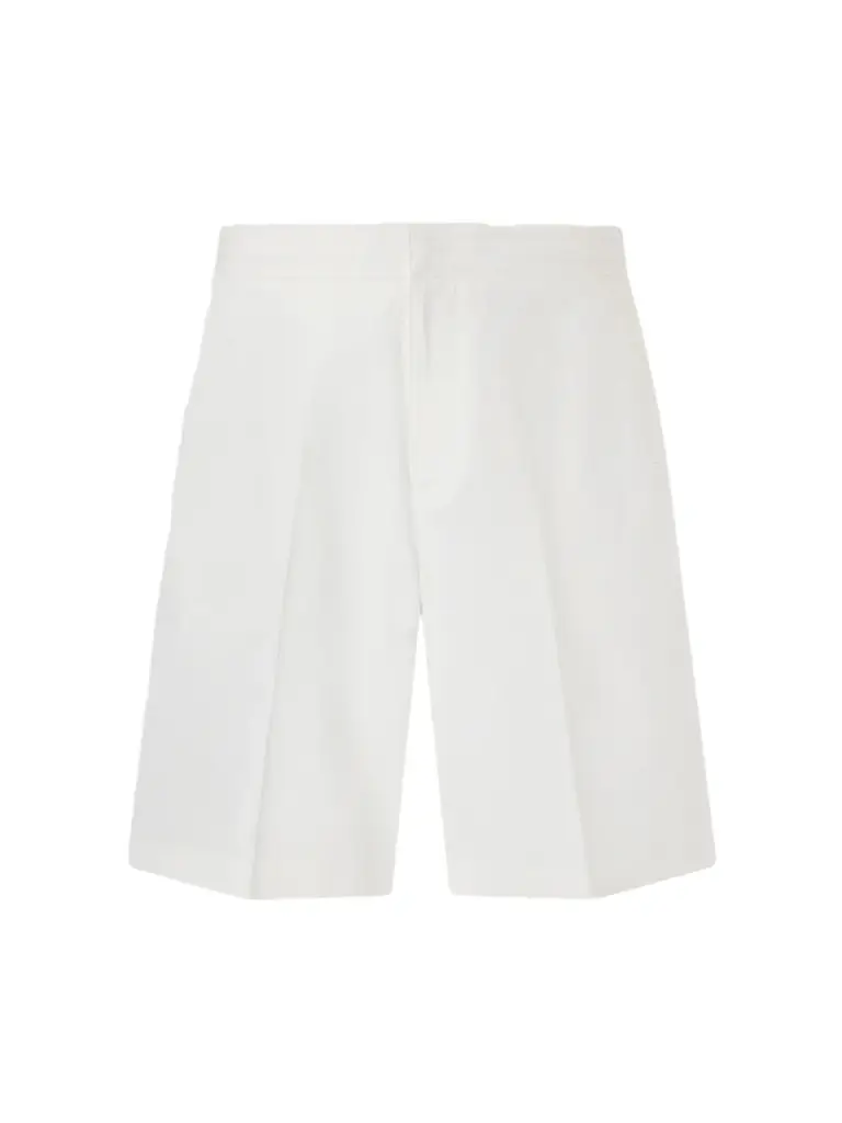 Orlebar Brown Laurent Straight-Leg Stretch-Cotton Shorts - Men | Image 1 Orlebar Brown Laurent Straight-Leg Stretch-Cotton Shorts - Men | Image 1