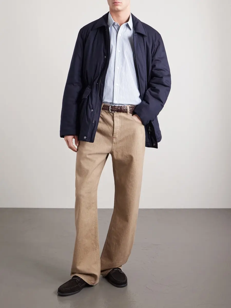 Sunspel Padded Wool-Blend Field Jacket - Men | Thumbnail 2