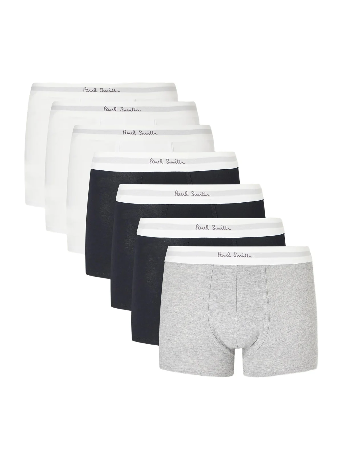 Set of Seven Organic Cotton-Blend Jersey Boxer Briefs - Men Set of Seven Organic Cotton-Blend Jersey Boxer Briefs - Men