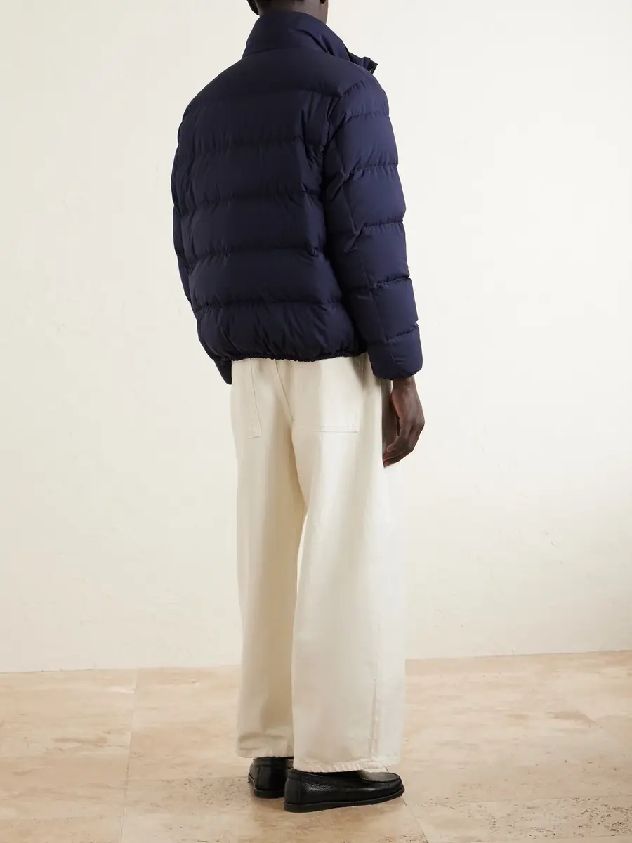 Ralph Lauren Purple Label Quilted Shell Down Bomber Jacket - Men | Thumbnail 4
