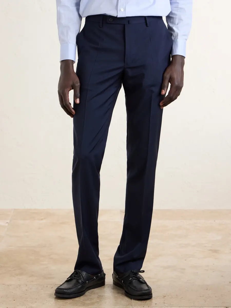 Slowear Slim-Fit Wool Trousers - Men | Thumbnail 3