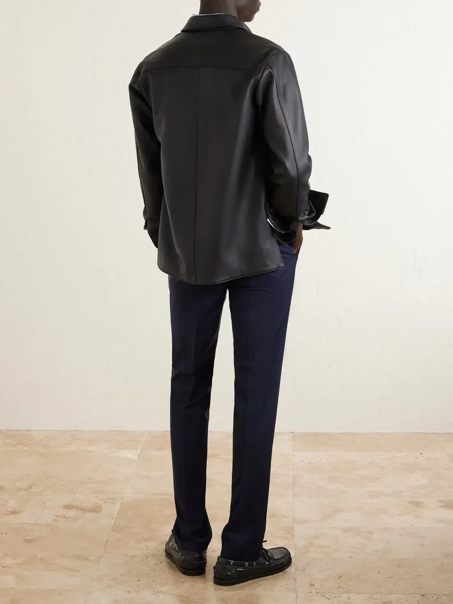 Slowear Slim-Fit Wool Trousers - Men | Thumbnail 4
