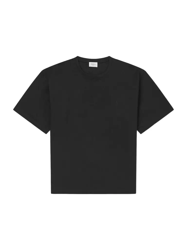Saint Laurent Cotton-Jersey T-Shirt - Men | Image 1 Saint Laurent Cotton-Jersey T-Shirt - Men | Image 1