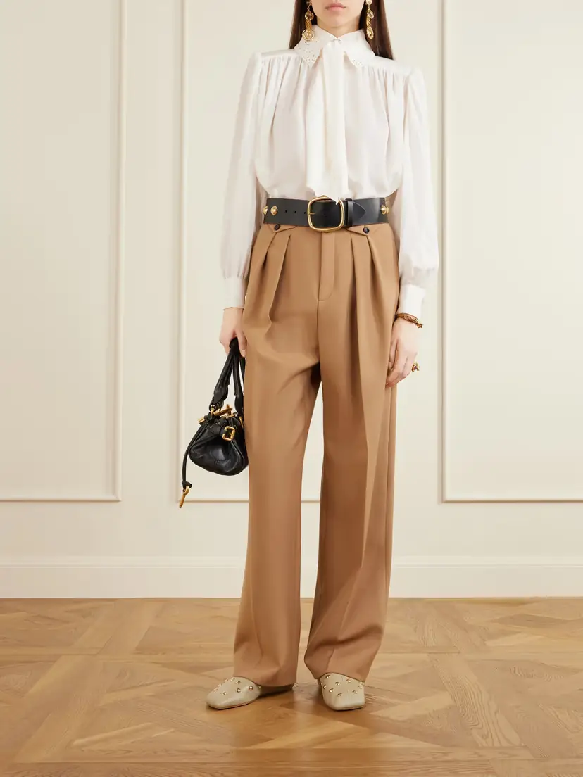 Chloé Rita Embellished Leather Ballet Flats | Thumbnail 4 Chloé Rita Embellished Leather Ballet Flats | Thumbnail 4
