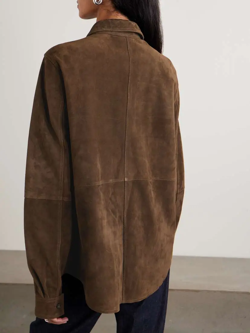 TOTEME Suede Jacket | Thumbnail 4