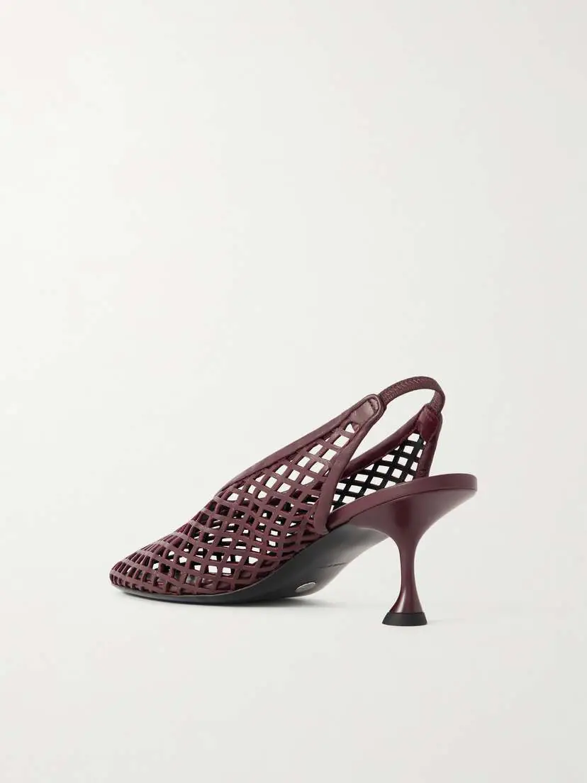Proenza Schouler Tee 60 Cutout Leather Slingback Pumps | Thumbnail 3 Proenza Schouler Tee 60 Cutout Leather Slingback Pumps | Thumbnail 3