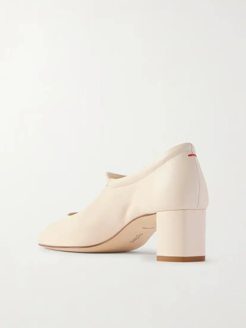 aeyde Lina Leather Mary Jane Pumps | Thumbnail 3 aeyde Lina Leather Mary Jane Pumps | Thumbnail 3