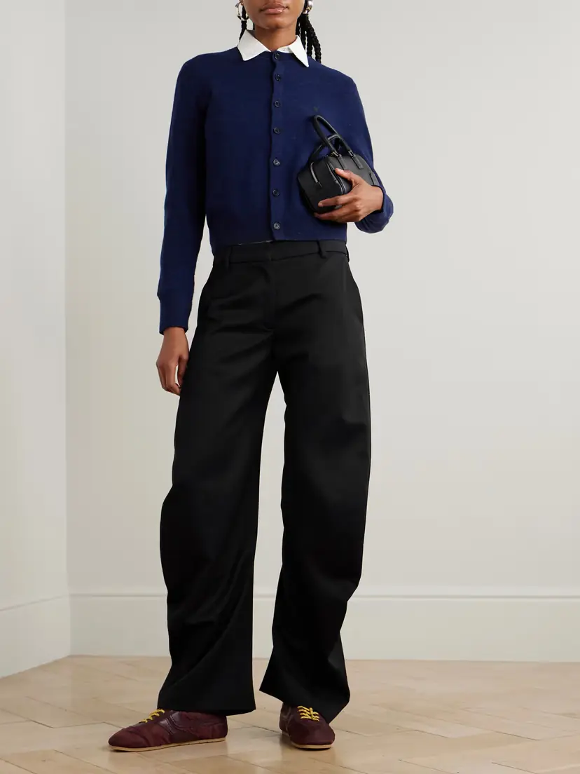 Acne Studios Patty Wool Wide-leg Pants | Thumbnail 2