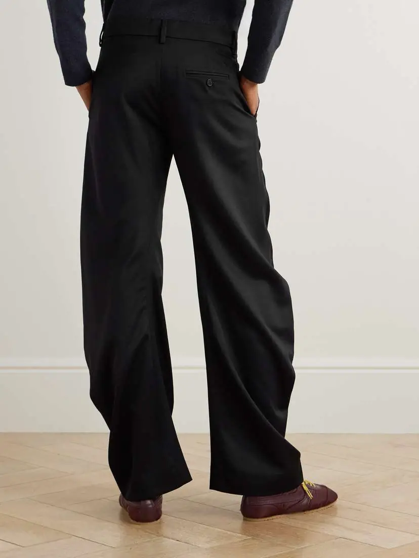 Acne Studios Patty Wool Wide-leg Pants | Thumbnail 3